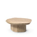 Palecek Furniture Default Title / Motor Freight - Rate TBQ Palecek Algiers Travertine Outdoor Coffee Table, Short
