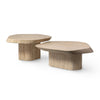 Palecek Furniture Default Title / Motor Freight - Rate TBQ Palecek Algiers Travertine Outdoor Coffee Table, Tall