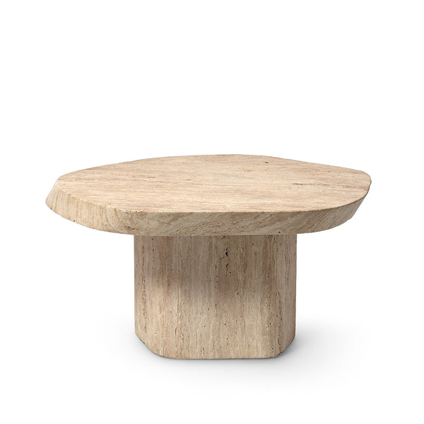 Palecek Furniture Default Title / Motor Freight - Rate TBQ Palecek Algiers Travertine Outdoor Coffee Table, Tall