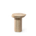 Palecek Furniture Palecek Algiers Travertine Outdoor Side Table