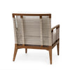 Palecek Lighting I/O SAILCLOTH SALT 64 / Motor Freight - Rate TBQ Palecek Amalfi Outdoor Teak Lounge Chair