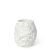 Palecek Home Decor Palecek Ambrose Chiseled Marble Vase, Short