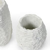 Palecek Home Decor Palecek Ambrose Chiseled Marble Vase, Short