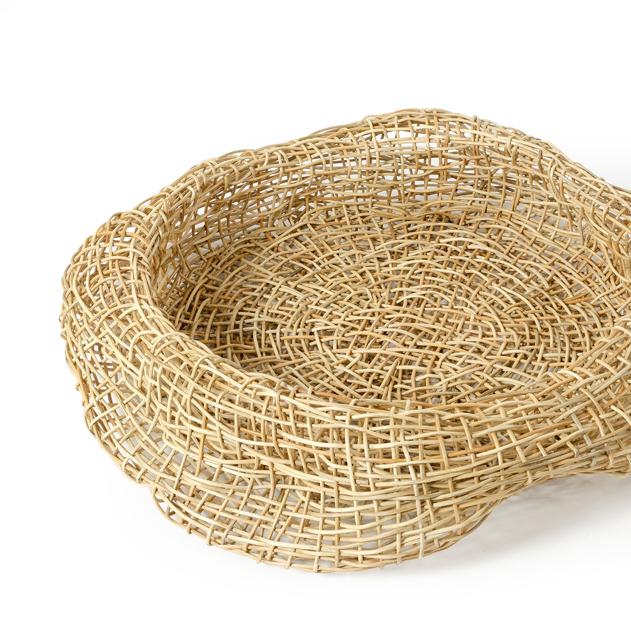 Palecek Home Decor Palecek Andorra Wicker Bowl, Natural