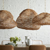 Palecek Lighting Default Title / Motor Freight - Rate TBQ Palecek Andorra Wicker Pendant, Large Natural