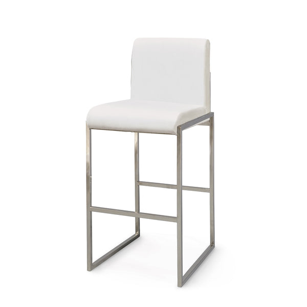 Palecek Furniture I/O SAILCLOTH SALT 64 / Motor Freight - Rate TBQ Palecek Atlantic 30" Barstool