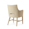 Palecek Furniture I/O BASKET WEAVE 4J / Motor Freight - Rate TBQ Palecek Avalon Arm Chair, Cerused White