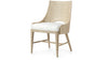 Palecek Furniture I/O BASKET WEAVE 4J / Motor Freight - Rate TBQ Palecek Avalon Side Chair, Cerused White