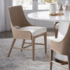 Palecek Furniture I/O BASKET WEAVE 4J / Motor Freight - Rate TBQ Palecek Avalon Side Chair, Cerused White