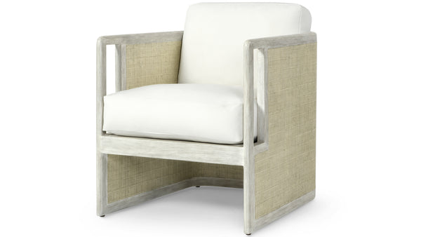 Palecek Lighting I/O BASKET WEAVE 4J / Motor Freight - Rate TBQ Palecek Aveline Lounge Chair