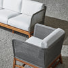 Palecek Furniture I/O SAILCLOTH SALT 64 / Motor Freight - Rate TBQ Palecek Avila Outdoor Sofa
