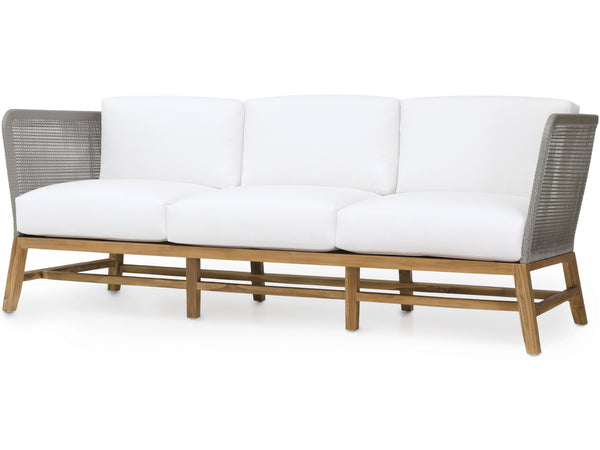 Palecek Furniture I/O SAILCLOTH SALT 64 / Motor Freight - Rate TBQ Palecek Avila Outdoor Sofa