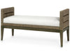 Palecek Furniture I/O SAILCLOTH SALT 64 / Motor Freight - Rate TBQ Palecek Bartley Bench