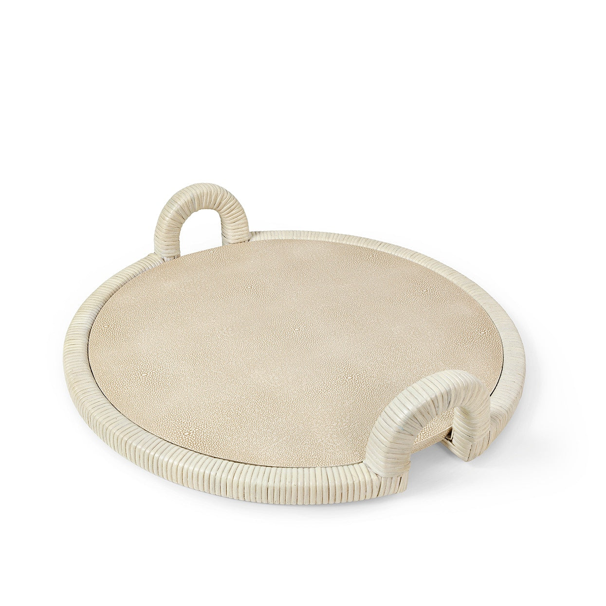 Palecek Home Decor Palecek Bermuda Faux Shagreen Tray