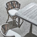 Palecek Furniture I/O SAILCLOTH SALT 64 / Motor Freight - Rate TBQ Palecek Boca Outdoor Side Chair