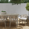 Palecek Furniture I/O SAILCLOTH SALT 64 / Motor Freight - Rate TBQ Palecek Boca Outdoor Side Chair