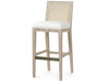 Palecek Furniture I/O SAILCLOTH SALT 64 / Motor Freight - Rate TBQ Palecek Brentwood 30" Barstool
