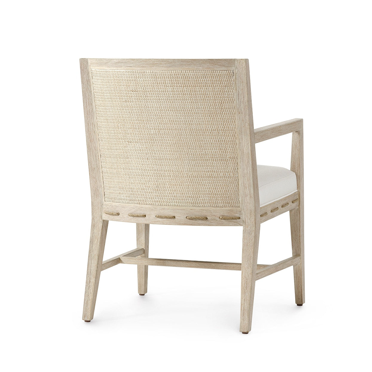 Palecek Furniture I/O SAILCLOTH SALT 64 / Motor Freight - Rate TBQ Palecek Brentwood Arm Chair
