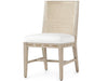 Palecek Furniture I/O SAILCLOTH SALT 64 / Motor Freight - Rate TBQ Palecek Brentwood Side Chair