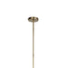 Palecek Lighting Palecek Bronson Glass Pendant, Brass