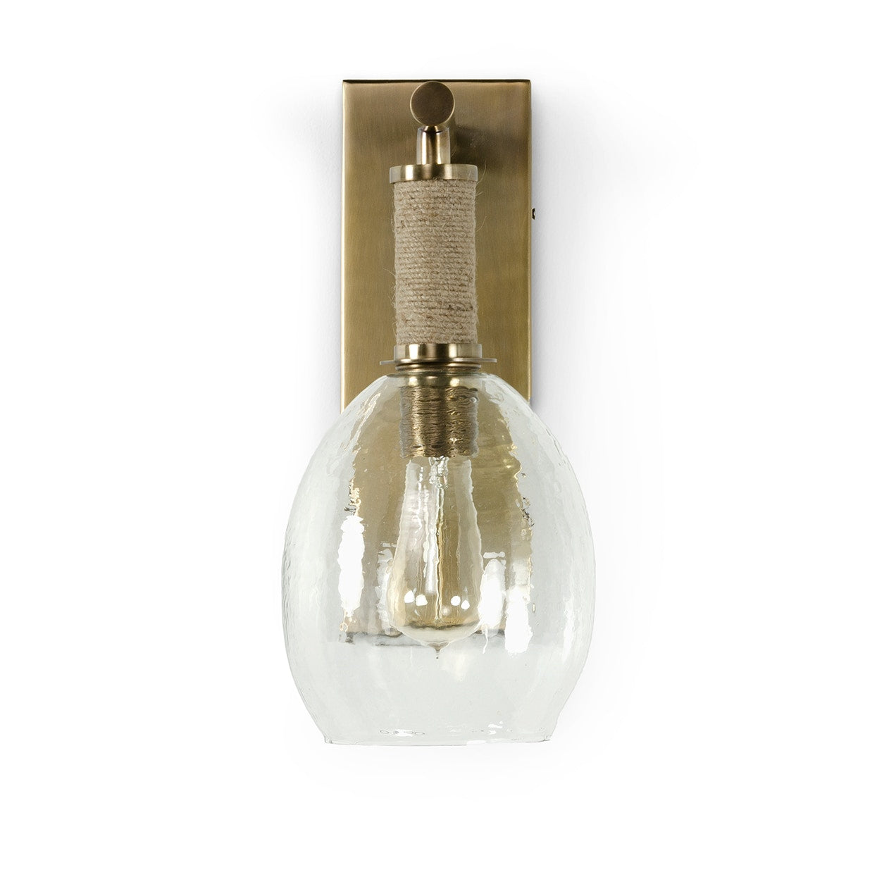 Palecek Lighting Palecek Bronson Sconce, Brass
