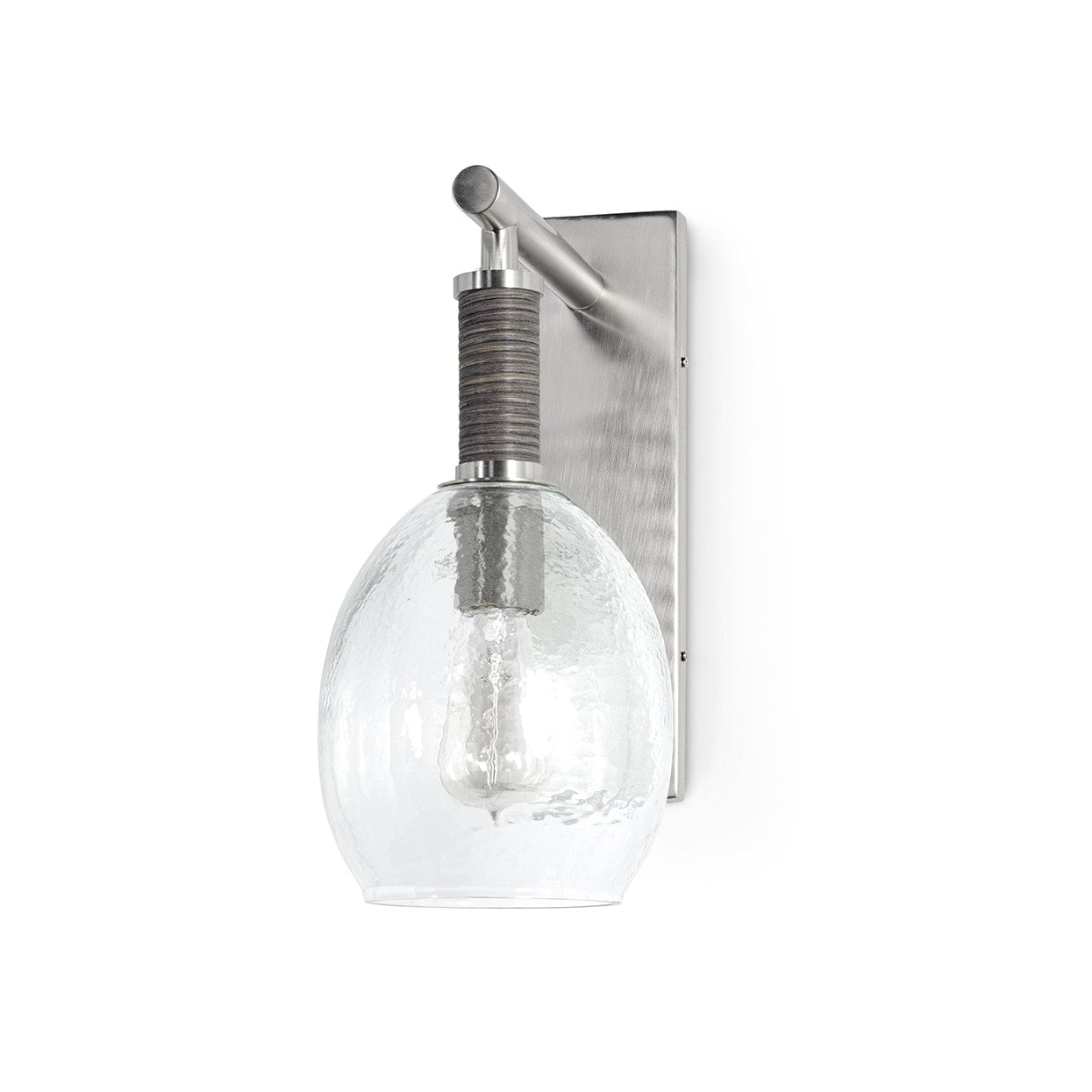 Palecek Lighting Palecek Bronson Sconce, Pewter