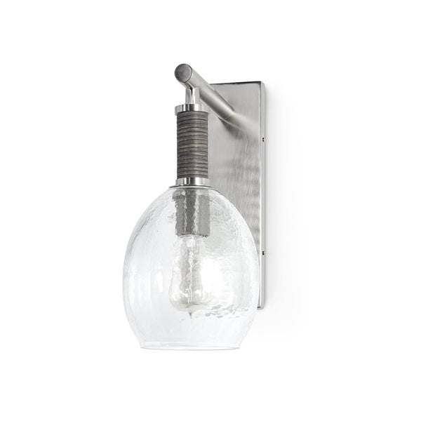 Palecek Lighting Palecek Bronson Sconce, Pewter