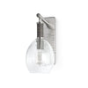 Palecek Lighting Palecek Bronson Sconce, Pewter