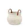 Palecek Home Decor Palecek Cairo Basket White Small
