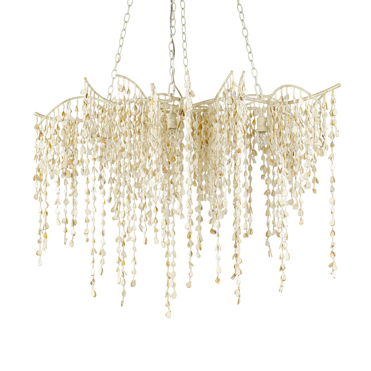 Palecek Lighting Default Title / Motor Freight - Rate TBQ Palecek Calabria Chandelier