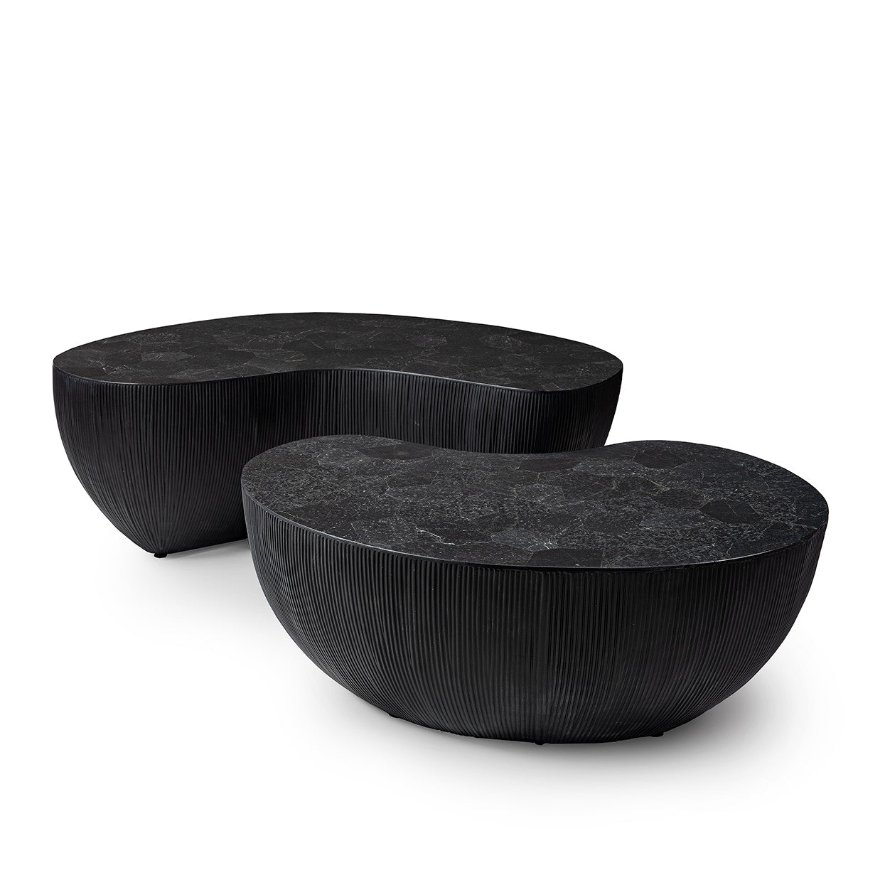 Palecek Furniture Default Title / Motor Freight - Rate TBQ Palecek Calanova Outdoor Coffee Table Large, Black