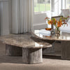 Palecek Furniture Default Title / Motor Freight - Rate TBQ Palecek Caleb Coffee Table Tall, Brown