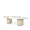 Palecek Furniture Default Title / Motor Freight - Rate TBQ Palecek Caleb Coffee Table Tall, Grey