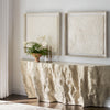 Palecek Furniture Default Title / Motor Freight - Rate TBQ Palecek Camilla Fossilized Clam Console Table, Long