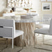 Palecek Furniture Default Title / Motor Freight - Rate TBQ Palecek Camilla Fossilized Clam Dining Table, Round