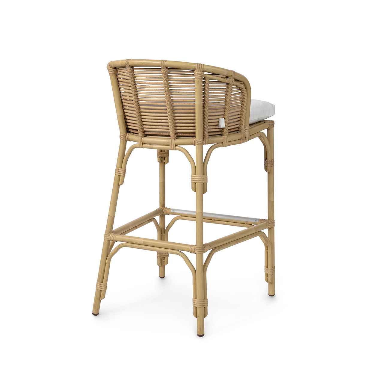 Palecek Furniture I/O ARCTIC 6K / Motor Freight - Rate TBQ Palecek Camino Outdoor 30" Barstool, Natural