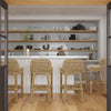 Palecek Furniture I/O SAILCLOTH SALT 64 / Motor Freight - Rate TBQ Palecek Capitola 30" Barstool, Natural
