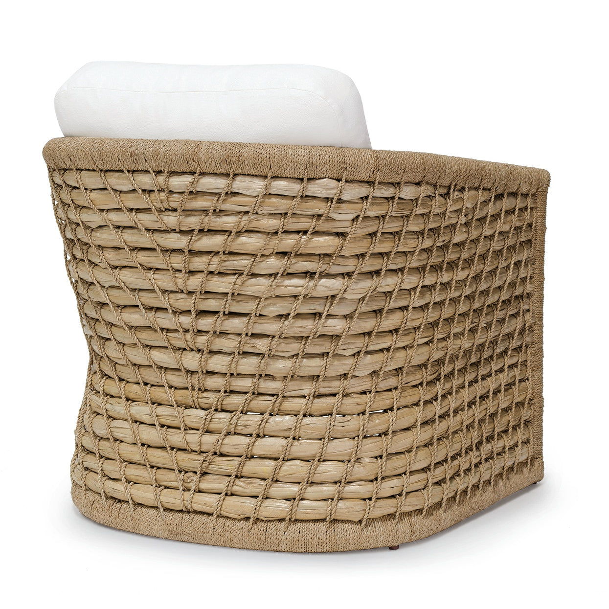 Palecek Furniture I/O SAILCLOTH SALT 64 / Motor Freight - Rate TBQ Palecek Capitola Lounge Chair, Natural