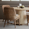 Palecek Furniture I/O SAILCLOTH SALT 64 / Motor Freight - Rate TBQ Palecek Capitola Side Chair, Natural