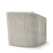 Palecek Furniture I/O BASKET WEAVE 4J / Motor Freight - Rate TBQ Palecek Carmine Swivel Lounge Chair, Fog White