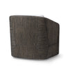 Palecek Furniture I/O TEXTURED SNOW 4T / Motor Freight - Rate TBQ Palecek Carmine Swivel Lounge Chair, Mocha Wash