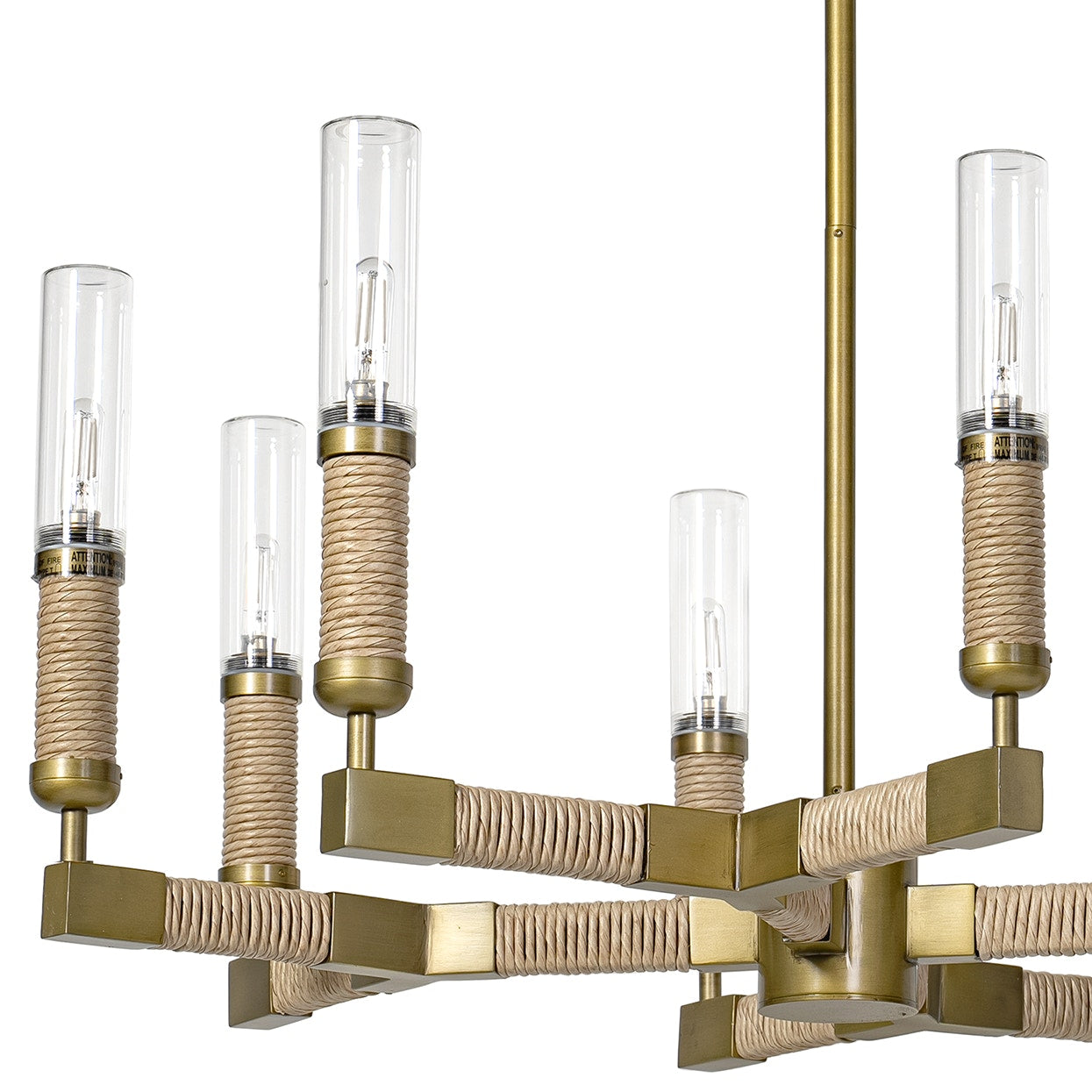 Palecek Lighting Palecek Carolina Outdoor Chandelier, Large