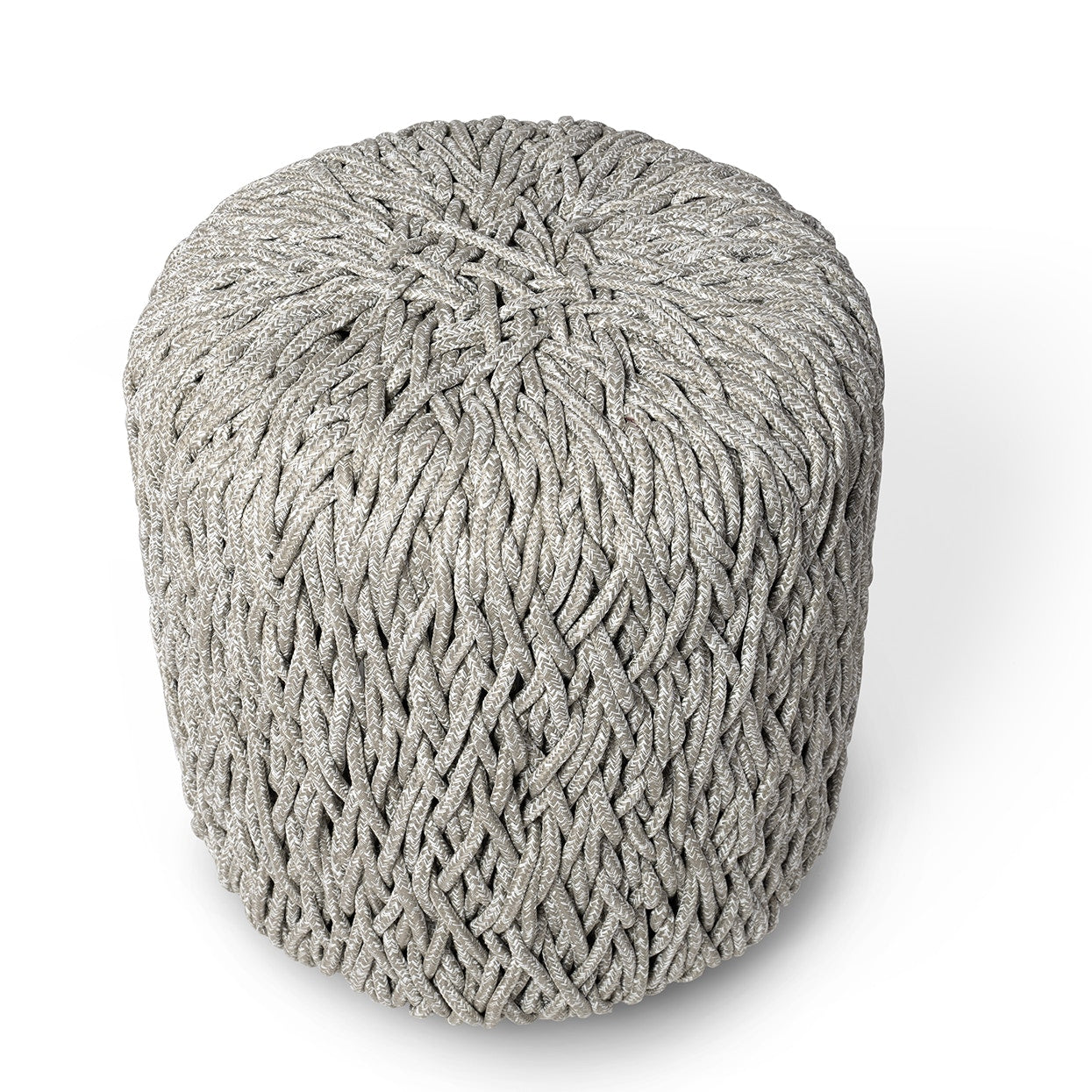 Palecek Furniture Palecek Carter Outdoor Hassock, Grey