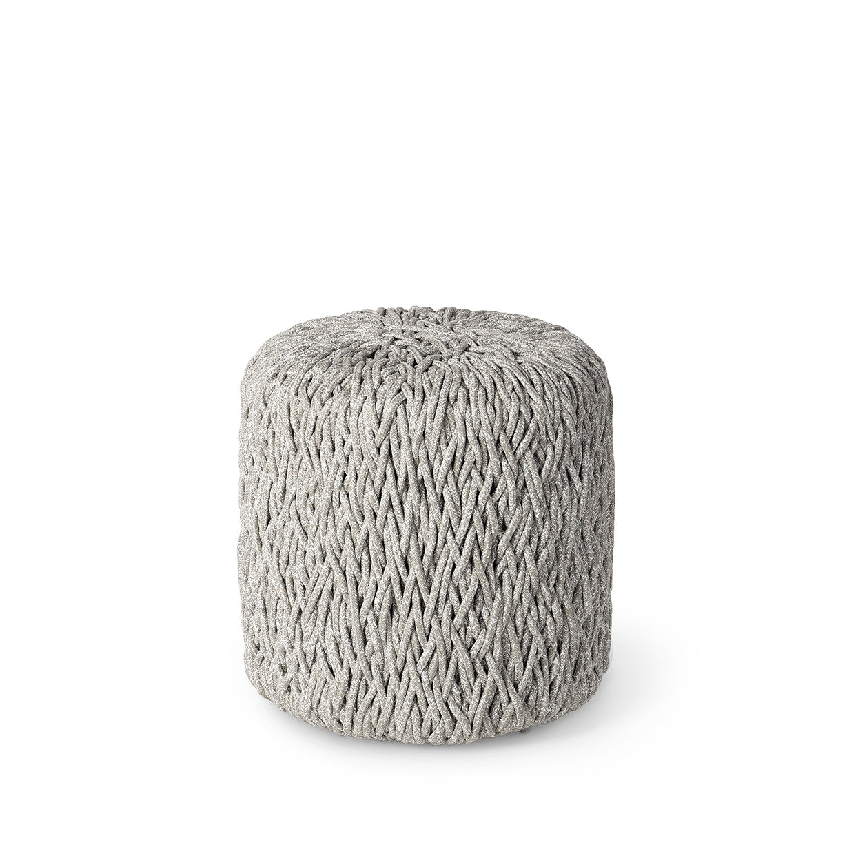 Palecek Furniture Palecek Carter Outdoor Hassock, Grey