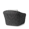 Palecek Furniture I/O BASKET WEAVE 4J / Motor Freight - Rate TBQ Palecek Carter Outdoor Swivel Lounge Chair, Black