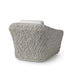 Palecek Furniture I/O BASKET WEAVE 4J / Motor Freight - Rate TBQ Palecek Carter Outdoor Swivel Lounge Chair, Grey