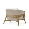 Palecek Furniture I/O BASKET WEAVE 4J / Motor Freight - Rate TBQ Palecek Casey Outdoor Lounge Chair, Taupe