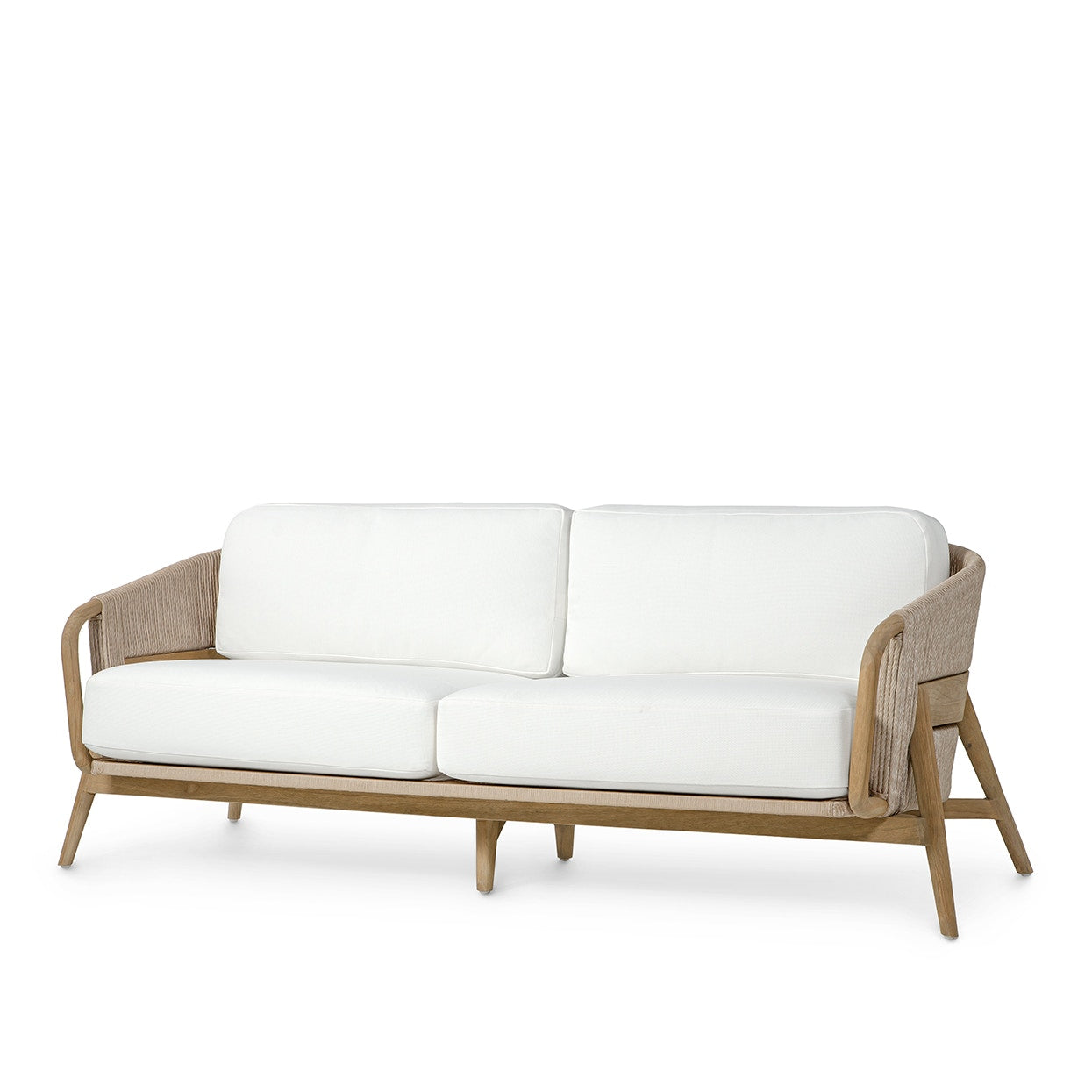 Palecek Furniture I/O BASKET WEAVE 4J / Motor Freight - Rate TBQ Palecek Casey Outdoor Sofa, Taupe