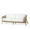 Palecek Furniture I/O BASKET WEAVE 4J / Motor Freight - Rate TBQ Palecek Casey Outdoor Sofa, Taupe