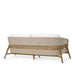 Palecek Furniture I/O BASKET WEAVE 4J / Motor Freight - Rate TBQ Palecek Casey Outdoor Sofa, Taupe